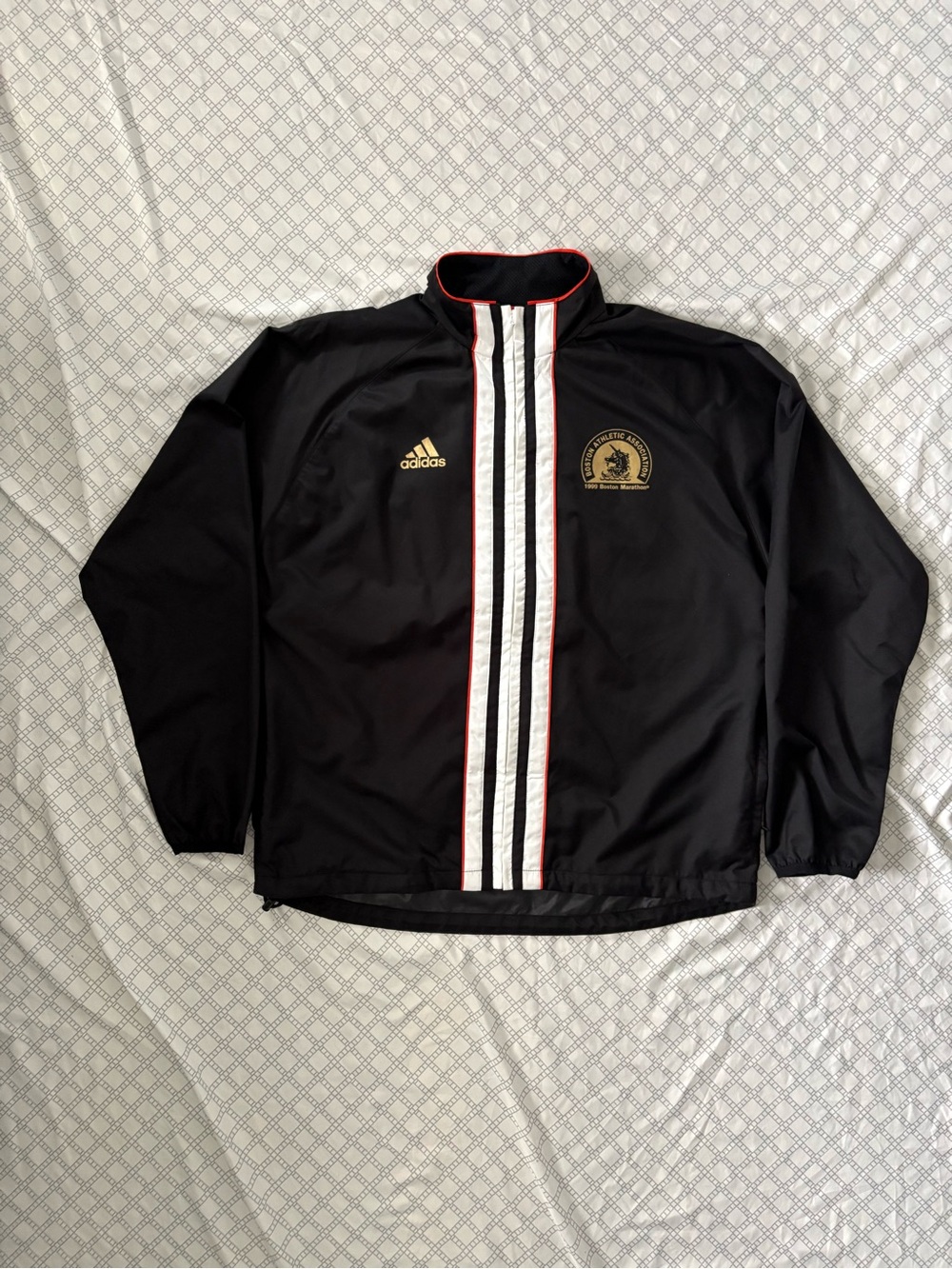 Vintage Adidas 1999 Boston Marathon Full Zip Jacket
